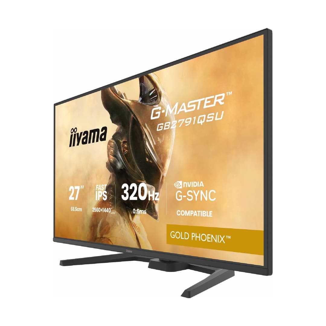 iiyama G-Master GB2791QSU 27" Fast IPS Quad HD 320Hz 0.6ms G-Sync Height Adjustable Gaming Monitor - Image 4