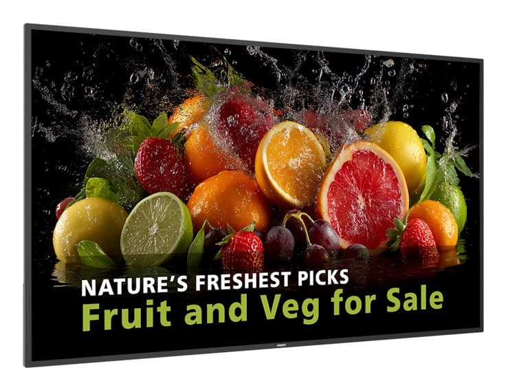 Philips 5000 series 98BDL5050D/00 Signage Display 2.49 m (98") LCD Wi-Fi 600 cd/m² Full HD Black Built-in processor Android - Image 2
