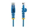 StarTech Slim LSZH CAT6 Snagless Patch Cable 1.5m - Blue (N6PAT150CMBLS) thumbnail 1
