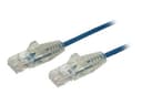 StarTech Slim LSZH CAT6 Snagless Patch Cable 1.5m - Blue (N6PAT150CMBLS) thumbnail 3