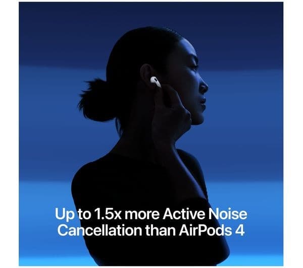 Apple AirPods 5 Wireless Earbuds with Active Noise Cancellation - White - Image 7