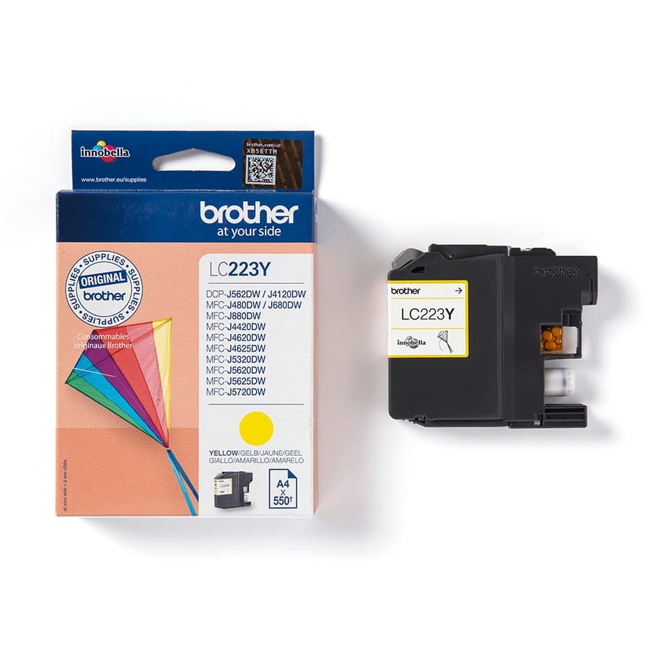 Brother LC223Y ink cartridge 1 pc(s) Original Yellow - Image 2
