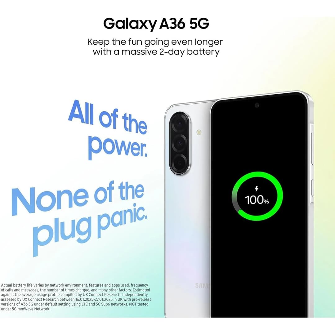 Samsung Galaxy A36 5G 128GB - Awesome Lavender - Image 3