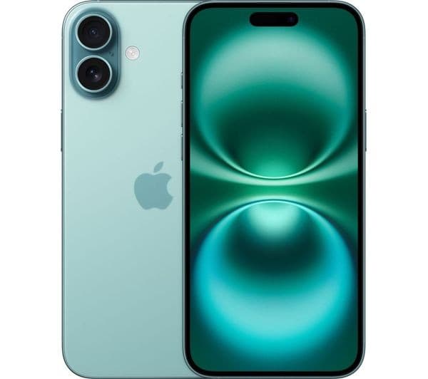 APPLE iPhone 16 Plus - 256 GB, Teal - Image 1