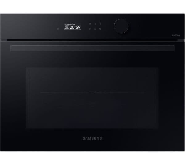 SAMSUNG Bespoke Series 5 NQ5B5763DBK/U4 Built-in Compact Combination Microwave - Black - Image 1