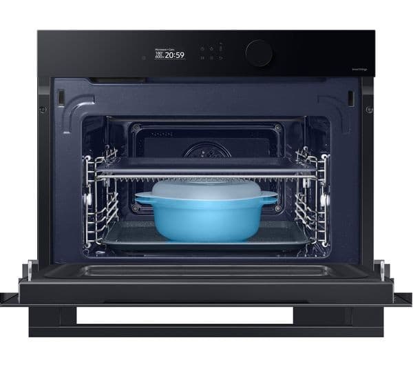 SAMSUNG Bespoke Series 5 NQ5B5763DBK/U4 Built-in Compact Combination Microwave - Black - Image 2