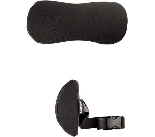FELLOWES Breyta Lumbar Back Support Cushion - Black - Image 7