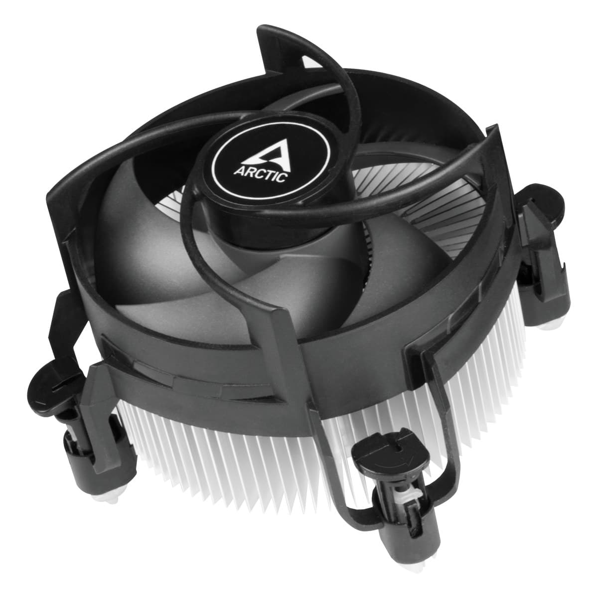 ARCTIC Alpine 17 CO Compact Intel CPU Air Cooler for Continuous Operation - 92mm Fan, Black/Silver