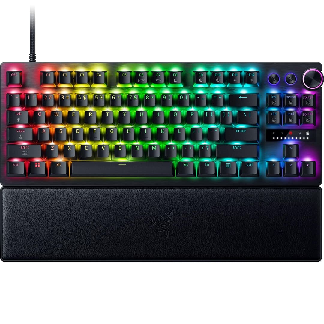 Razer Huntsman V3 Pro RZ03-05520100-R3M1 Tenkeyless Gaming Keyboard - Black - Image 1