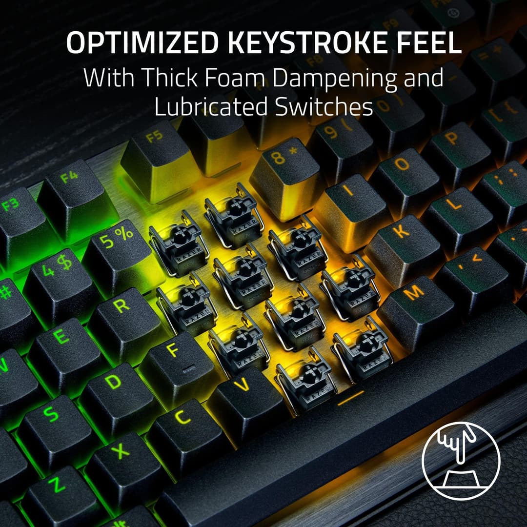 Razer Huntsman V3 Pro RZ03-05520100-R3M1 Tenkeyless Gaming Keyboard - Black - Image 6