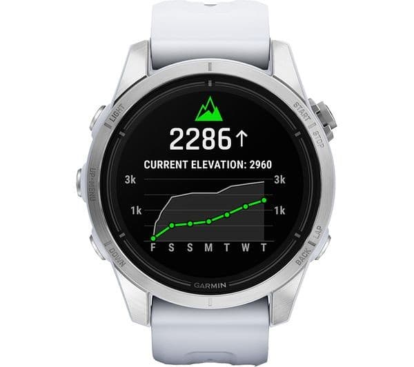 GARMIN epix Pro - Silver & Whitestone, 42 mm - Image 2