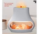 SHARPER IMAGE Salt Lamp Diffuser - White thumbnail 1