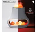 SHARPER IMAGE Salt Lamp Diffuser - White thumbnail 2