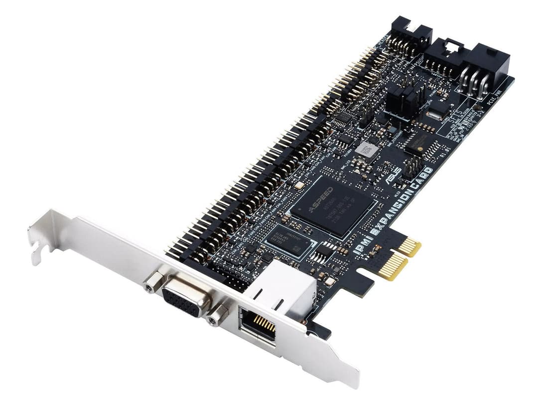 ASUS IPMI Expansion Card-SI w/ Dedicated Ethernet Controller & VGA Port PCIe 3.0 x1 - Image 4