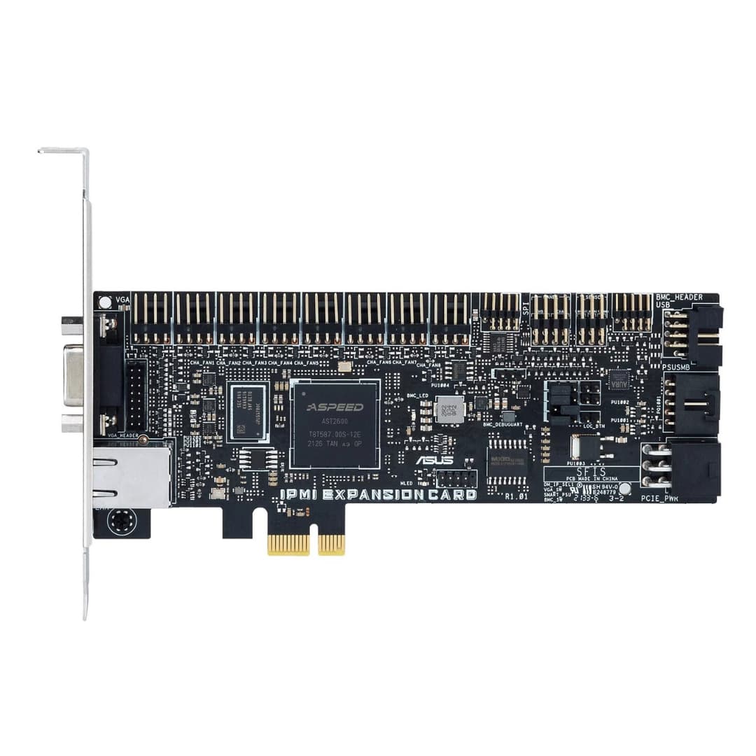ASUS IPMI Expansion Card-SI w/ Dedicated Ethernet Controller & VGA Port PCIe 3.0 x1 - Image 5