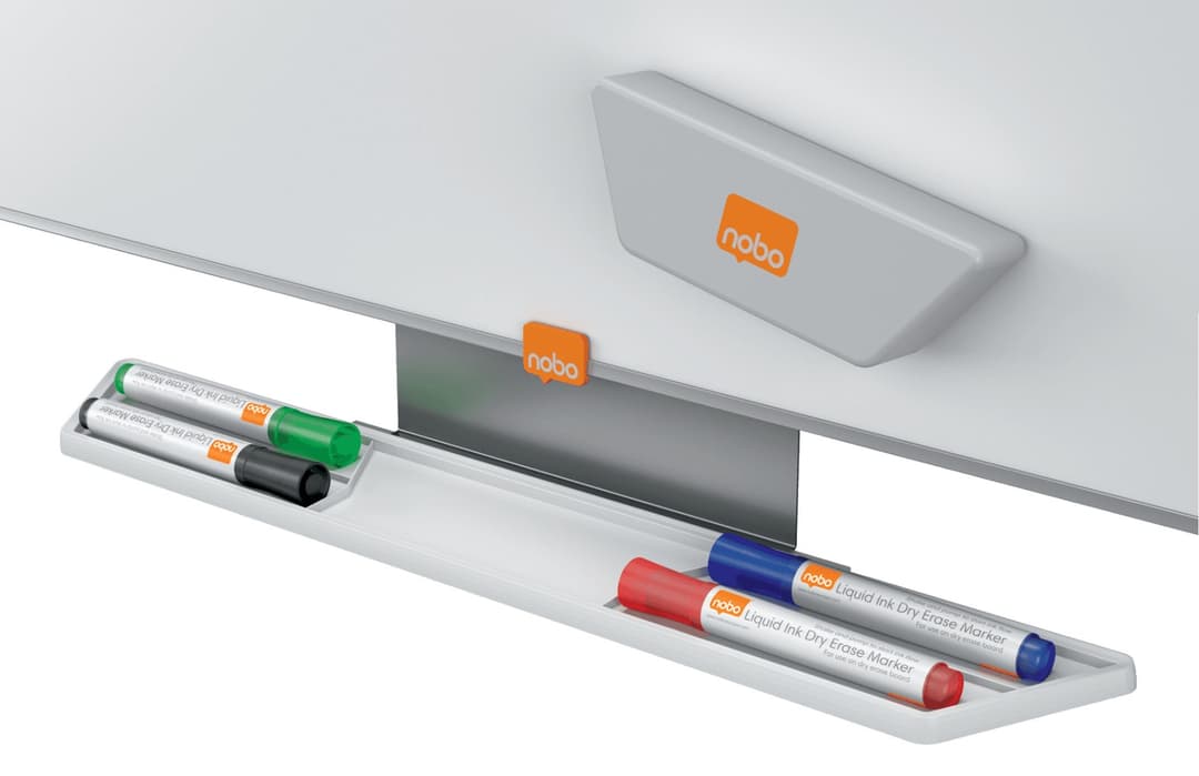 Nobo Glass Whiteboard Markers (4 pcs) - Image 2