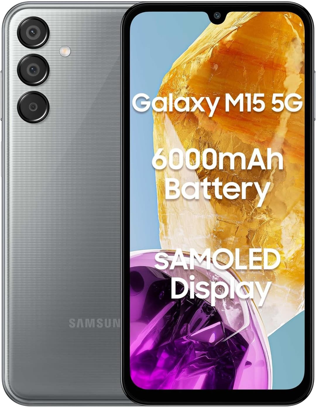 Samsung Galaxy M15 5G 128GB Grey - Image 1