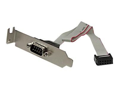 StarTech 9 Pin Serial to 10 Pin Motherboard Header Grey