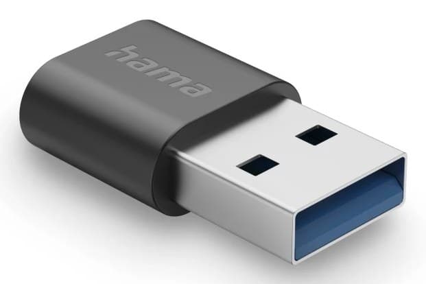 Hama 00200357 cable gender changer USB-A USB-C Black - Image 2