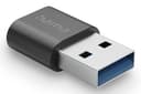 Hama 00200357 cable gender changer USB-A USB-C Black thumbnail 2