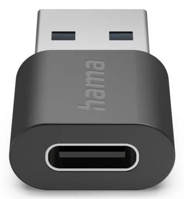 Hama 00200357 cable gender changer USB-A USB-C Black - Image 3