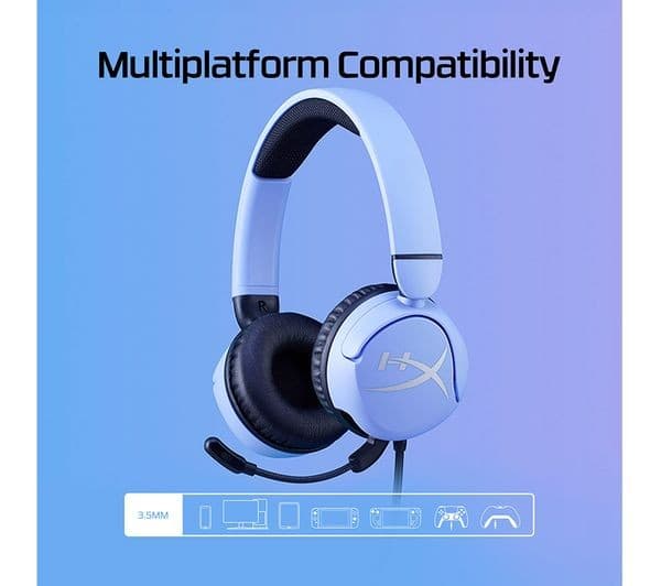 HYPERX Cloud Mini Kids Gaming Headset - Multicolour - Image 3
