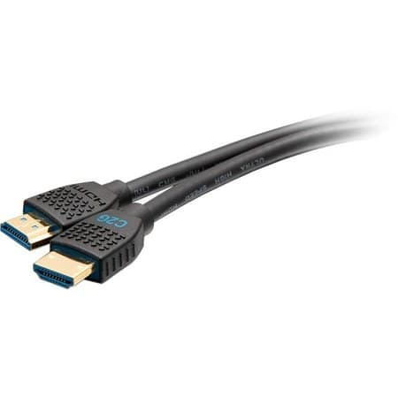 C2G 6ft Performance Ultra High Speed HDMI Cable 2.1 w/ Ethernet - 8K 60Hz  Black Jacket  Blue Insulation - Image 2