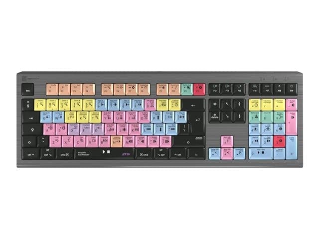 Logic Keyboards Avid Pro Tools Astra 2 Keyboard Black - Image 1