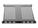StarTech ADJSHELFHDV Rack Shelf 1U Black thumbnail 2