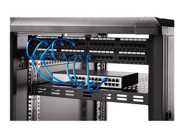 StarTech ADJSHELFHDV Rack Shelf 1U Black - Image 5