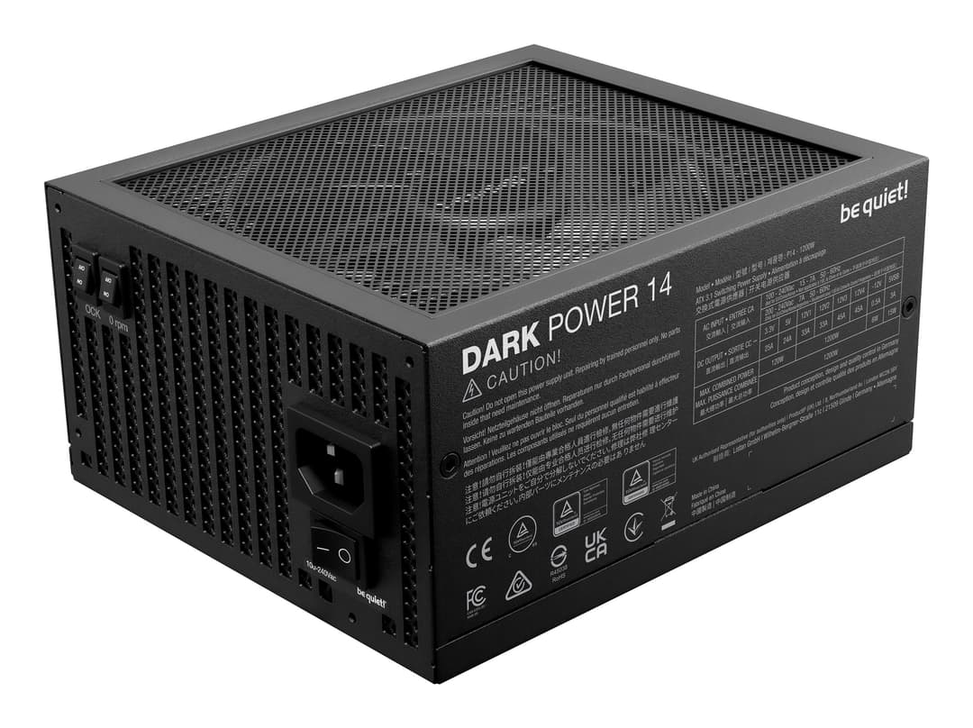 be quiet! Dark Power 14 1200 W - 80 Plus Titanium power supply unit 20+4 pin ATX ATX Black - Image 3