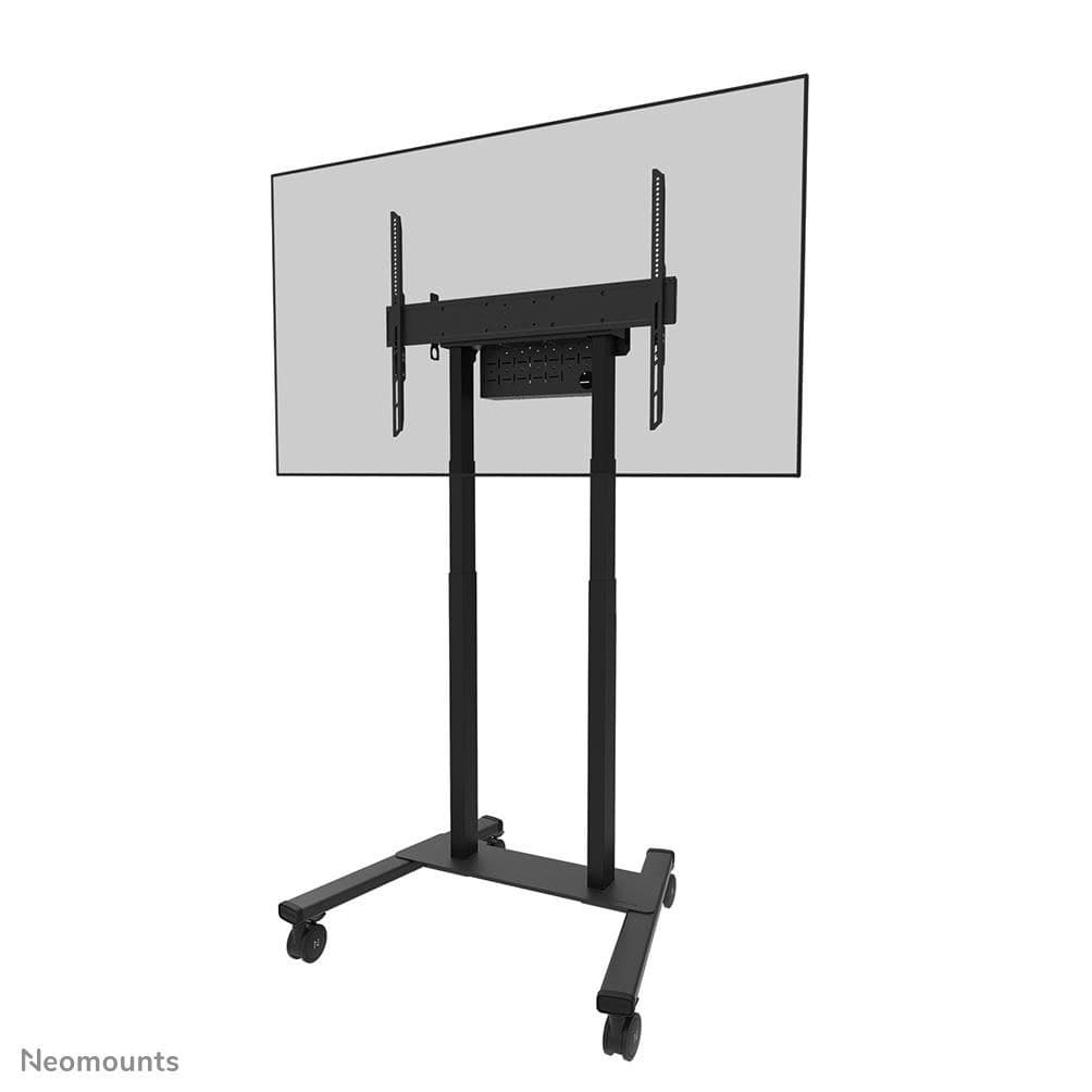 Neomounts FL55-875BL1 Mobile Motorised Floor Stand for 55-100" Displays - Black - Image 1