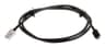 F7301 CABLE BLACK 1M 4PCS