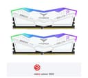 TEAMGROUP T-FORCE DELTA RGB 32GB (2 x 16GB) DDR5-6000 CL30 Desktop Memory Kit - White thumbnail 7