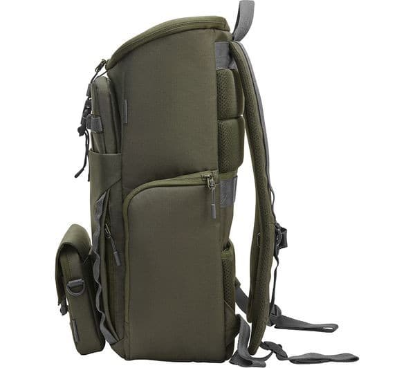 HP Modular 15.6" Laptop Backpack Grey & Green - Image 7