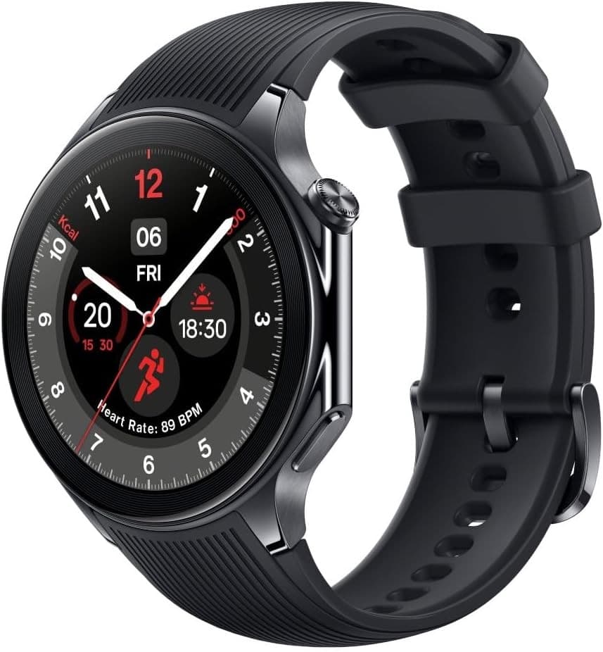 OnePlus Watch 2 Smartwatch 32GB Black Steel - Image 1