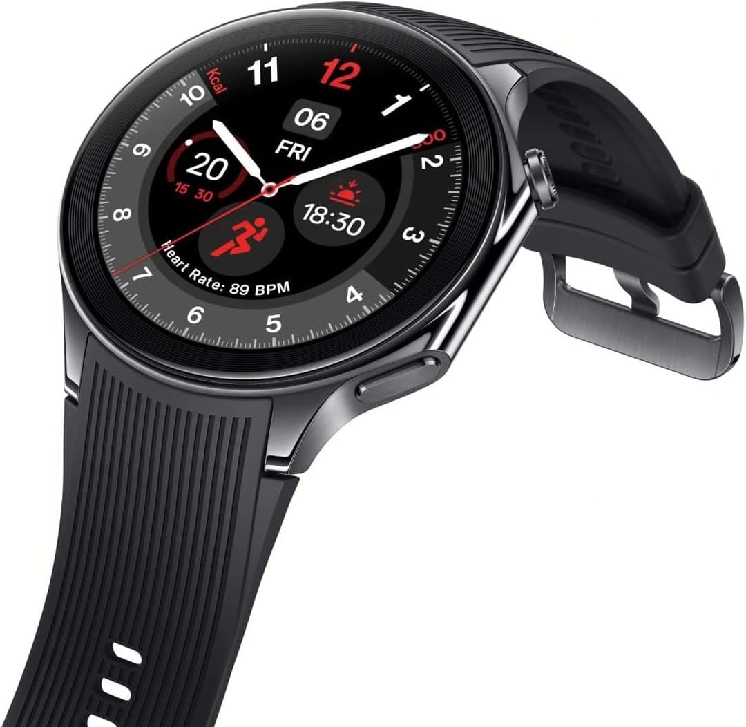 OnePlus Watch 2 Smartwatch 32GB Black Steel - Image 4