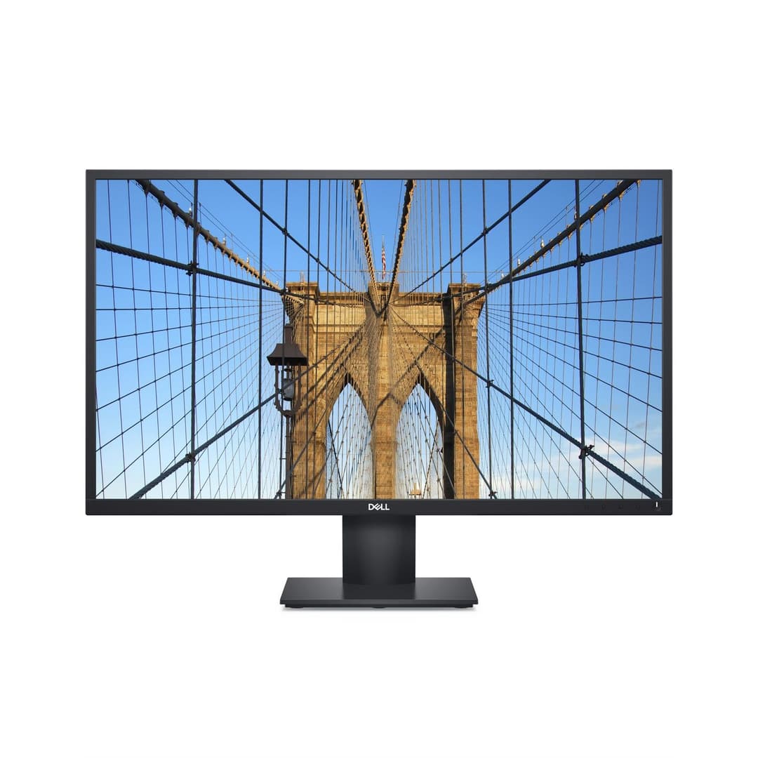 Dell E2720H 27" Full HD 1920 x 1080 Monitor, DisplayPort, VGA, 8 ms, Black - Image 1