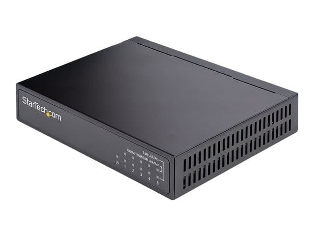 StarTech DS52000 2.5G Ethernet Switch 5-Port Black