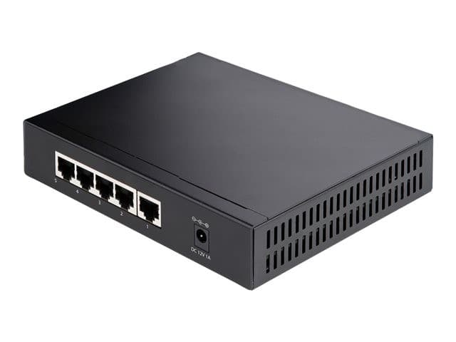 StarTech DS52000 2.5G Ethernet Switch 5-Port Black - Image 4