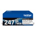 Brother TN-247BKTWIN Toner Cartridge Twin Pack 2 pc(s) Original High Yield Black 2 x 3,000 Pages thumbnail 1