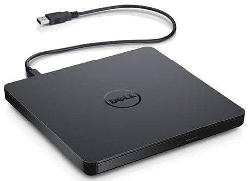 Dell Slim DW316 External USB 2.0 DVD±RW (±R DL) / DVD-RAM Drive - Black - Image 1