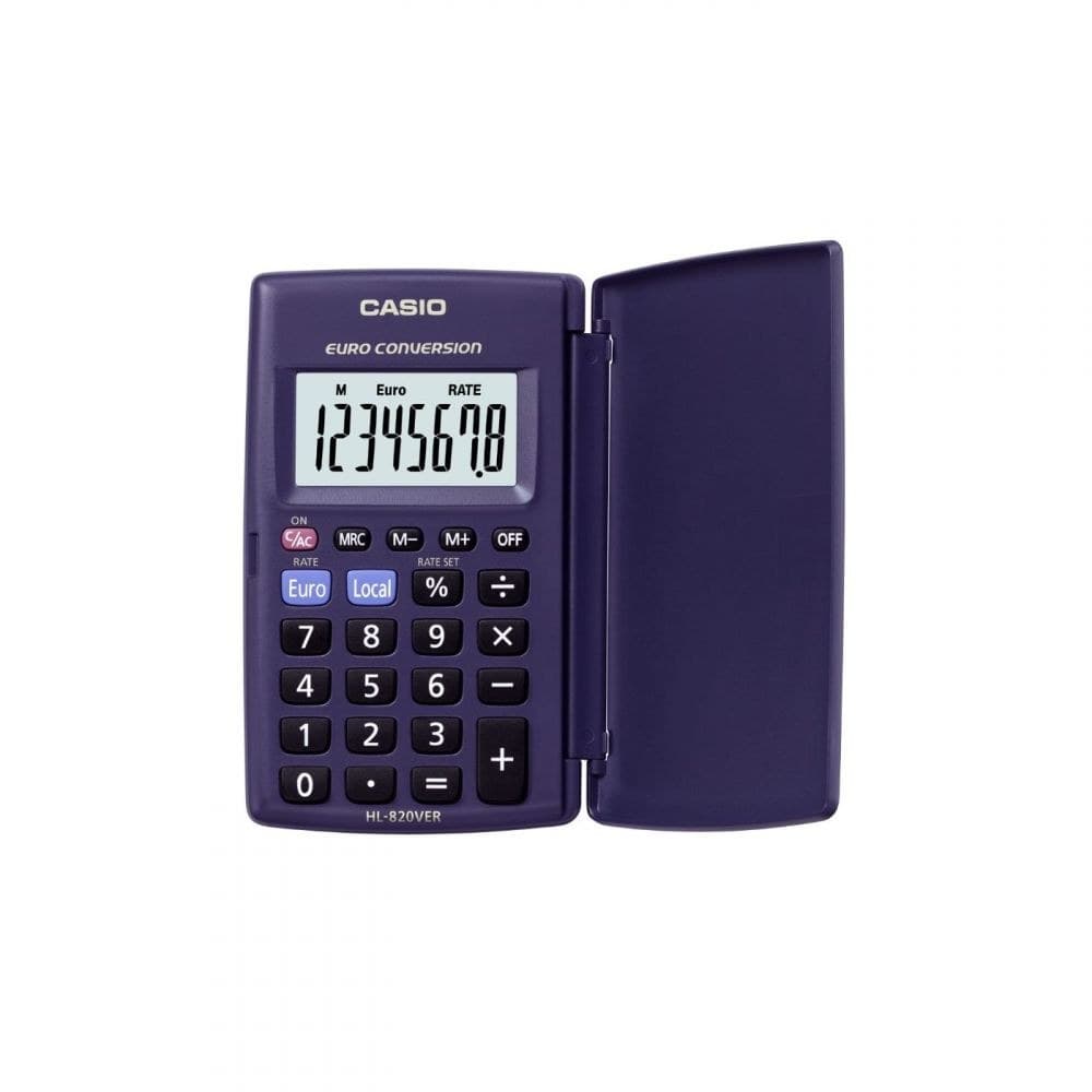 Casio HL-820VER Handheld Calculator - Image 1