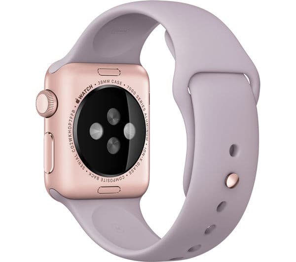 APPLE Watch 38 mm with Sports Band - Rose Gold & Lavender - Image 2