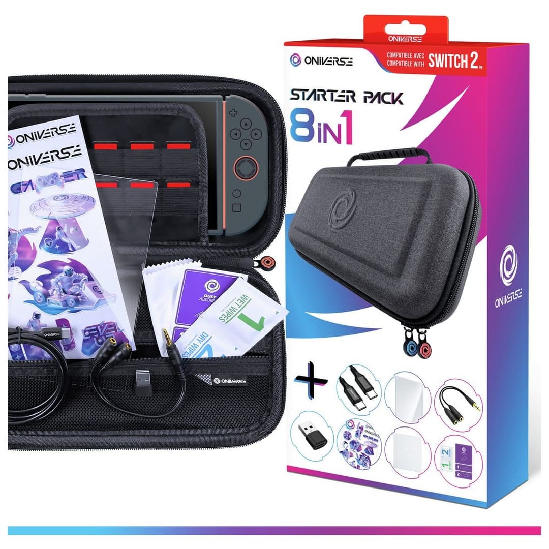 Oniverse Carrying Case 8-in-1 Starter Kit For Nintendo Switch 2 - Image 8