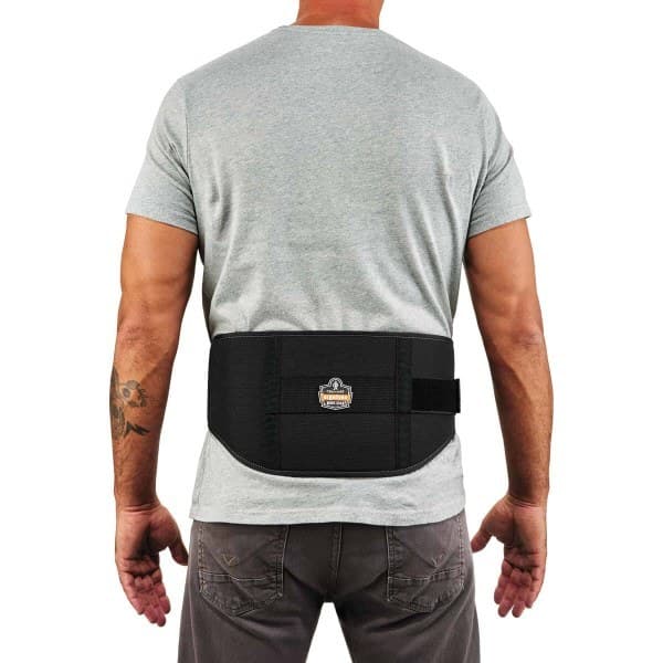Ergodyne ProFlex® 1500 Weight Lifters Style Back Support Brace  Black  M - Image 1