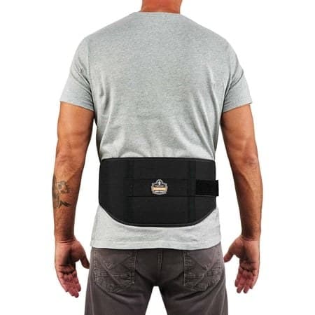 Ergodyne ProFlex® 1500 Weight Lifters Style Back Support Brace  Black  M - Image 4