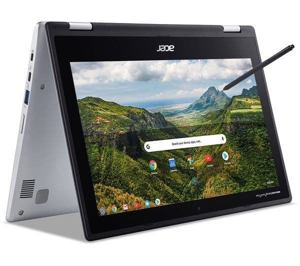 Acer Spin 311 11.6" 2-in-1 Chromebook Intel Celeron 64GB eMMC Wi-Fi NX.HKLEK.001 - Silver