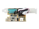 StarTech.com 2-Port PCI Express Serial Card, Dual Port PCIe to RS232 (DB9) Serial Interface Card, 16C1050 UART, Standard or Low Profile Brackets, COM Retention, For Windows & Linux - PCIe to Dual DB9 Card (21050-PC-SERIAL-CARD) - serial adapter - PCIe 2.0 thumbnail 4