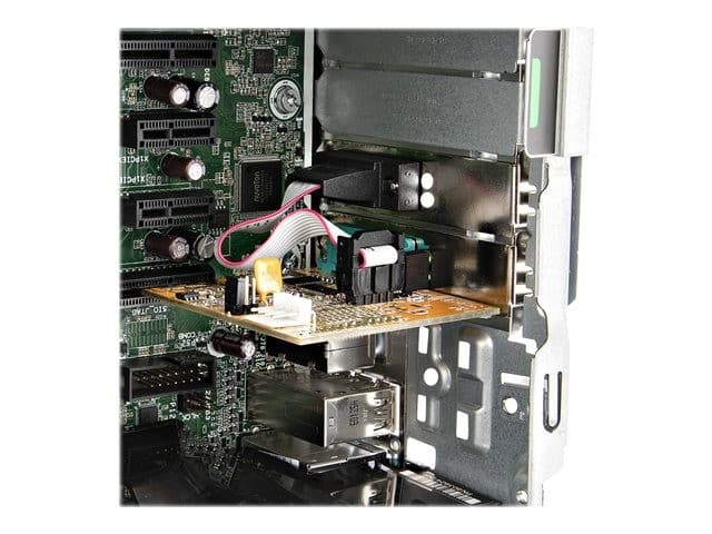 StarTech.com 2-Port PCI Express Serial Card, Dual Port PCIe to RS232 (DB9) Serial Interface Card, 16C1050 UART, Standard or Low Profile Brackets, COM Retention, For Windows & Linux - PCIe to Dual DB9 Card (21050-PC-SERIAL-CARD) - serial adapter - PCIe 2.0 - Image 10